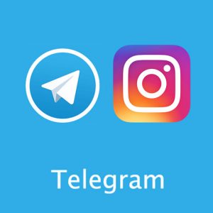 تلگرام+اینستاگرام